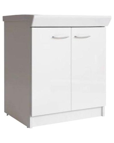 Тумба под хозяйственную раковину Hatria Complementi 60x51x88 Белая