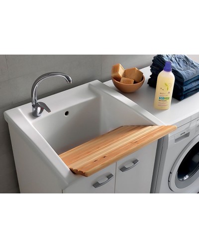 Тумба под хозяйственную раковину Hatria Complementi 60x51x88 Белая