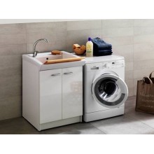 Тумба под хозяйственную раковину Hatria Complementi 60x51x88 Белая