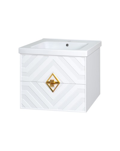 Натали -100 Тумба подвесная 2 ящ. / раковина