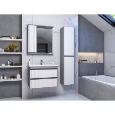 BALATON - 75 Тумба подвесная с 2 ящ.  комбинированный / раковина