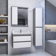 BALATON - 90 Тумба подвесная с 2 ящ. комбинированный/ раковина