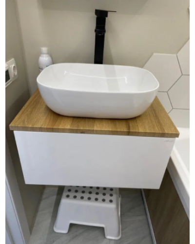 Ива - 60 Тумба подвесная комбинированная 1 ящ. / раковина