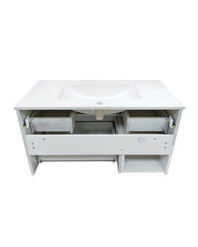 Тумба с раковиной Comforty Турин 90 00004147127 подвесная Дуб белый