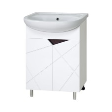 Грани - 60 Тумба напольная прямая / раковина