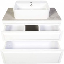 Тумба с раковиной Orange Modi 75 Modi-75TU+RA подвесная Белая