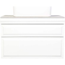 Тумба с раковиной Orange Modi 75 Modi-75TU+RA подвесная Белая