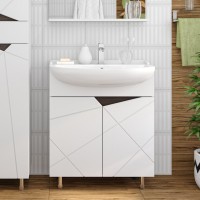 Грани - 70 Тумба напольная прямая / раковина