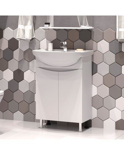 Смайл - 60 Тумба прямая / раковина