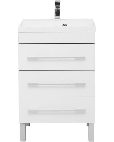 Тумба под раковину Aquanet Верона 58 178253 3 ящика Белая