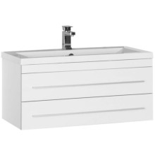 Тумба под раковину Aquanet Верона 90 172335 подвесная Белая