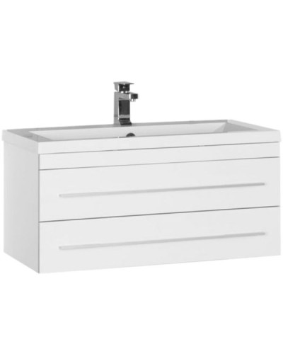 Тумба под раковину Aquanet Верона 90 172335 подвесная Белая