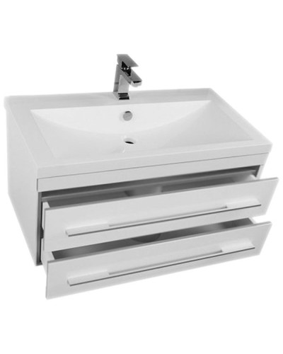 Тумба под раковину Aquanet Верона 90 172335 подвесная Белая