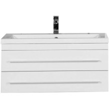 Тумба под раковину Aquanet Верона 90 172335 подвесная Белая