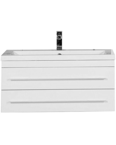 Тумба под раковину Aquanet Верона 90 172335 подвесная Белая