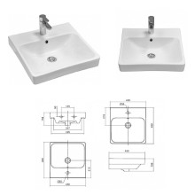 Мия - 45 Тумба прямая / раковина