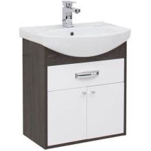 Тумба под раковину Aquanet Грейс 60 198374 подвесная с ящиком Дуб кантенбери