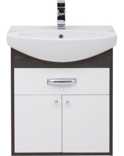 Тумба под раковину Aquanet Грейс 60 198374 подвесная с ящиком Дуб кантенбери