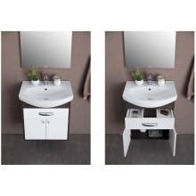 Тумба под раковину Aquanet Грейс 60 198374 подвесная с ящиком Дуб кантенбери