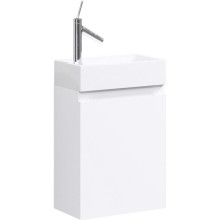 Тумба под раковину Aqwella Леон 40 Ln-MP.01.04/W подвесная Белая