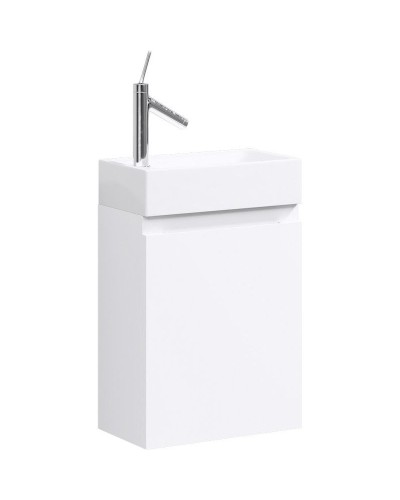 Тумба под раковину Aqwella Леон 40 Ln-MP.01.04/W подвесная Белая
