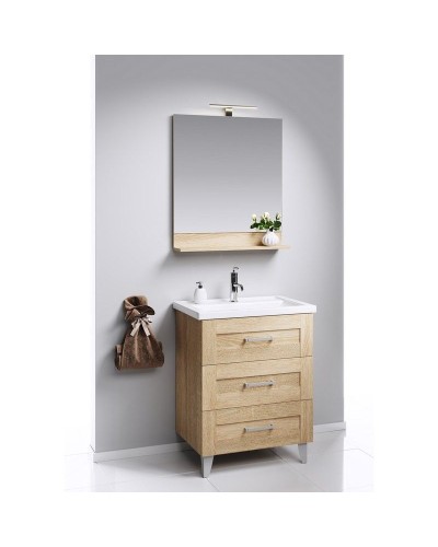 Тумба под раковину Aqwella Фостер 80 FOS01083DS Дуб сонома