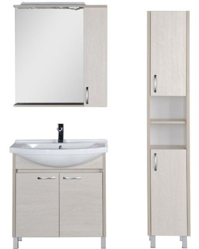 Тумба под раковину Aquanet Донна 80 168931 Дуб светлый