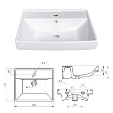 Енисей - 50 тумба прямая / раковина