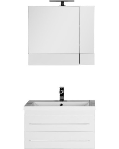 Тумба под раковину Aquanet Нота 75 171487 подвесная Белая