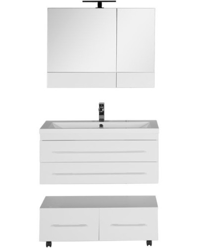 Тумба под раковину Aquanet Нота 90 171492 подвесная Белая