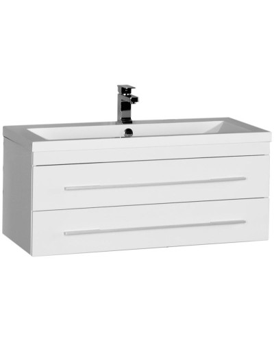 Тумба под раковину Aquanet Нота 100 171496 подвесная Белая