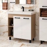 Крафт - 80 Тумба напольная 2 дв. / раковина