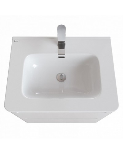 Тумба с раковиной Iddis Edifice 60 подвесная Белая