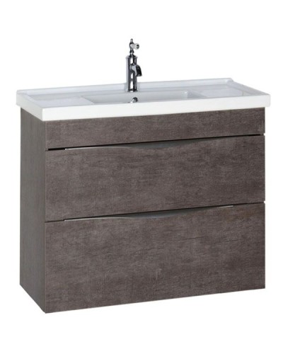 Тумба под раковину Aquanet Эвора 100 183003 подвесная Дуб антик