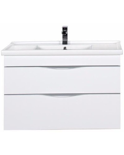 Тумба под раковину Aquanet Эвора 100 185195 подвесная Белая