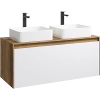 Корпус тумбы под раковину Aqwella 5 Stars Mobi 120 MOB0112DB подвесной Дуб балтийский