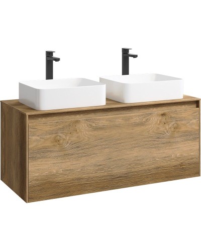 Корпус тумбы под раковину Aqwella 5 Stars Mobi 120 MOB0112DB подвесной Дуб балтийский