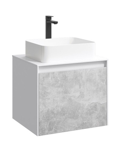 Корпус тумбы под раковину Aqwella 5 Stars Mobi 60 MOB0106W подвесной Белый