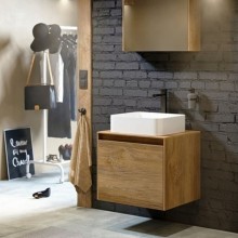 Корпус тумбы под раковину Aqwella 5 Stars Mobi 60 MOB0106W подвесной Белый