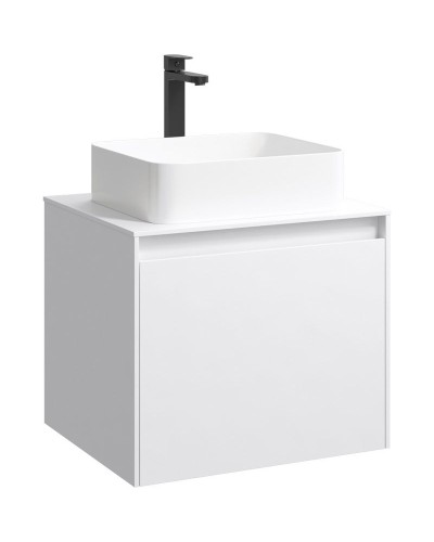 Корпус тумбы под раковину Aqwella 5 Stars Mobi 60 MOB0106W подвесной Белый