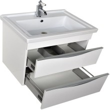 Тумба под раковину Aquanet Эвора 60 184306 подвесная Белая