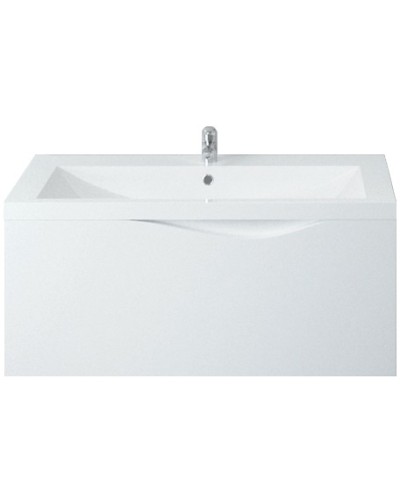 Тумба под раковину 1MarKa Этюд 75П Белая глянцевая