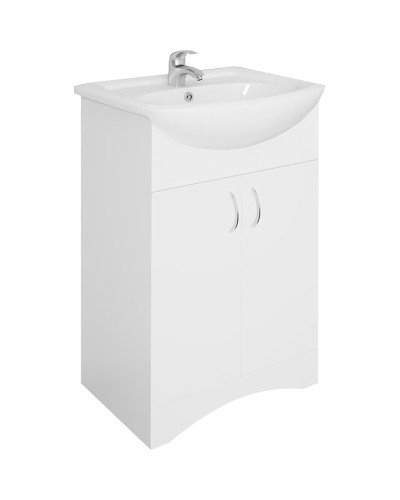 Тумба под раковину 1MarKa Уют 50Н Белая