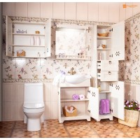 Тумба под раковину Бриклаер Кантри 65 4627125413681 Бежевый дуб прованс