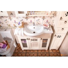 Тумба под раковину Бриклаер Кантри 105 4627125413667 Бежевый дуб прованс