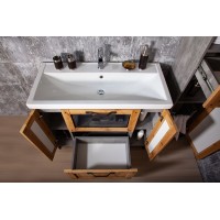 Тумба под раковину Бриклаер Лофт 100 4627125413377 Метрополитен грей