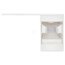 Тумба под раковину Style Line Даллас 100 Люкс Plus подвесная Белая