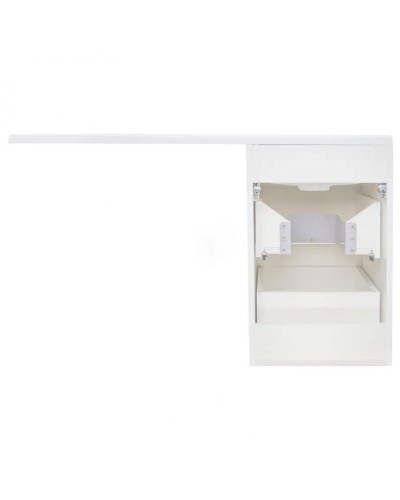 Тумба под раковину Style Line Даллас 100 Люкс Plus подвесная Белая