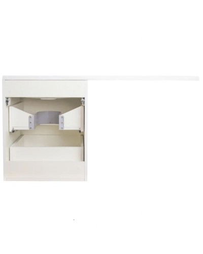 Тумба под раковину Style Line Даллас 110 Люкс Plus подвесная Белая