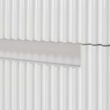 ARIANA - 80 Тумба подвесная с 2 ящ. белая (эмаль) / раковина